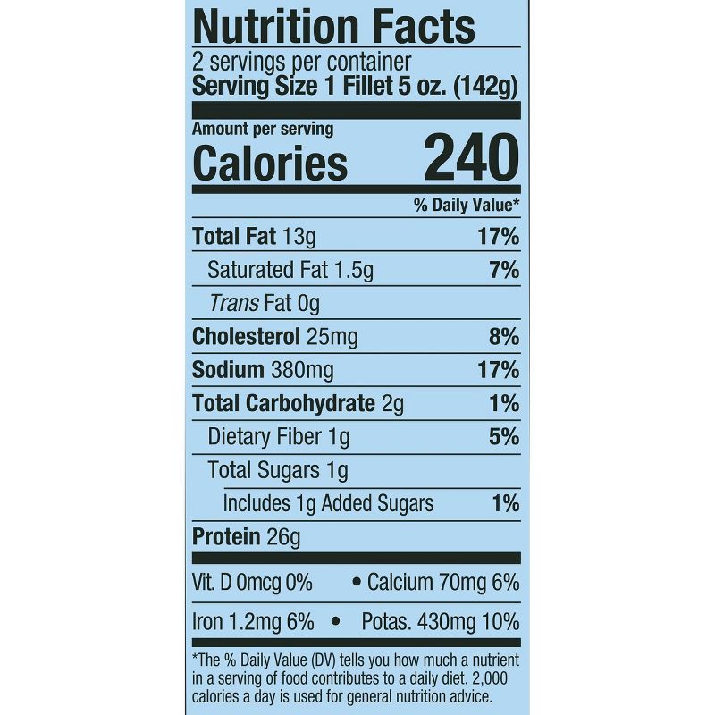 slide 6 of 6, Sea Pak SeaPak Morey's Atlantic Salmon Seasoned Grill - Frozen - 8oz, 8 oz