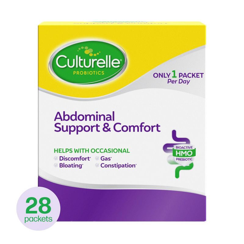 slide 1 of 8, Culturelle Abdominal Support & Comfort Packets - 28ct, 28 ct