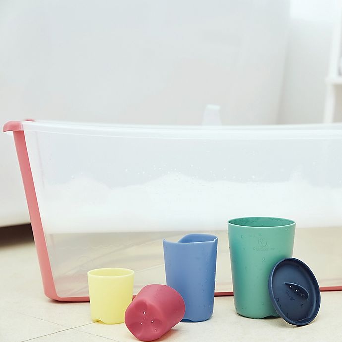 slide 5 of 5, Stokke Flexi Bath Toy Cup Set, 5 ct