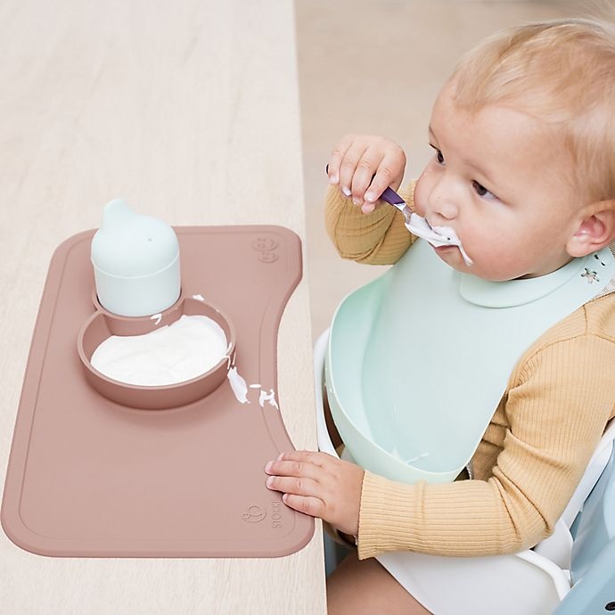 slide 4 of 4, Stokke ezpzBowls Placemat for Stokke Tripp Trapp Tray - Pink, 1 ct