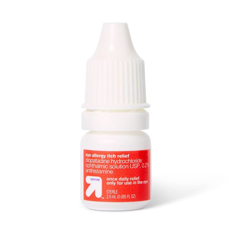 slide 2 of 4, Once Daily Eye Allergy Itch Relief 0.2% Drops - 2.5ml - up&up™, 2.5 ml