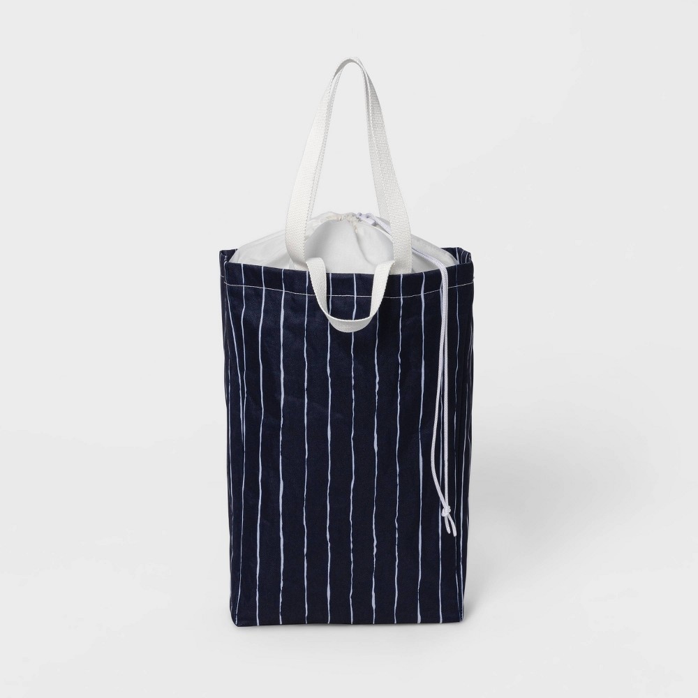 slide 3 of 3, Laundry Tote Navy - Room Essentials, 1 ct
