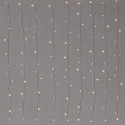 100ltr LED Plug-in Curtain String Lights with Clips - Room Essentials™: UL Listed, Indoor/Outdoor, 8 Settings