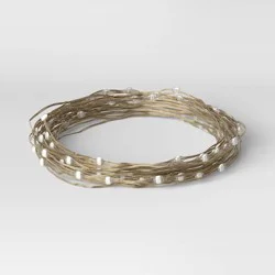 14.56' x 14.56' 40RGB LED Fairy Lights with Remote Control - Room Essentials™: Indoor Decor, USB & Battery Powered, Timer Function