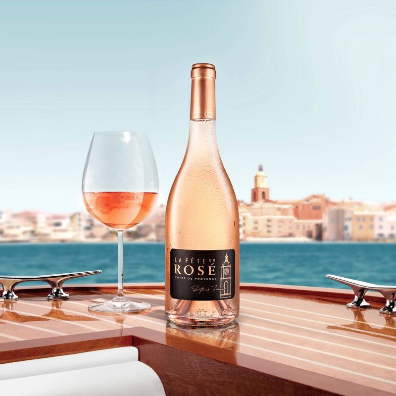 slide 4 of 4, La Fete Du Rose La Fête du Rosé Côtes de Provence Wine - 750ml Bottle, 750 ml
