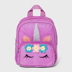 Kids' 16.8 Unicorn Pocket Backpack - Cat & Jack™ White/Purple