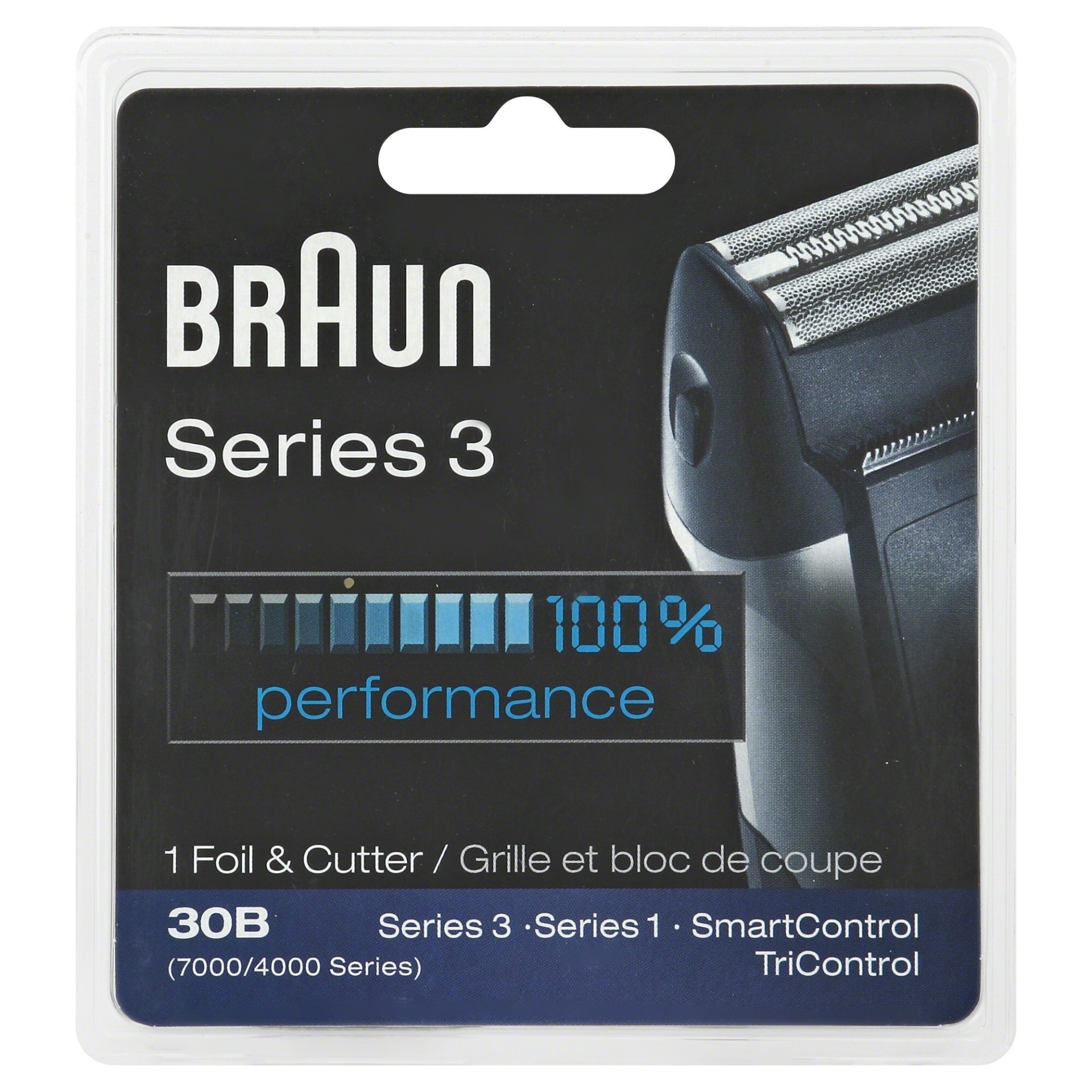 slide 1 of 4, Braun Series 3 Replacement Head - 30B, 1 ct