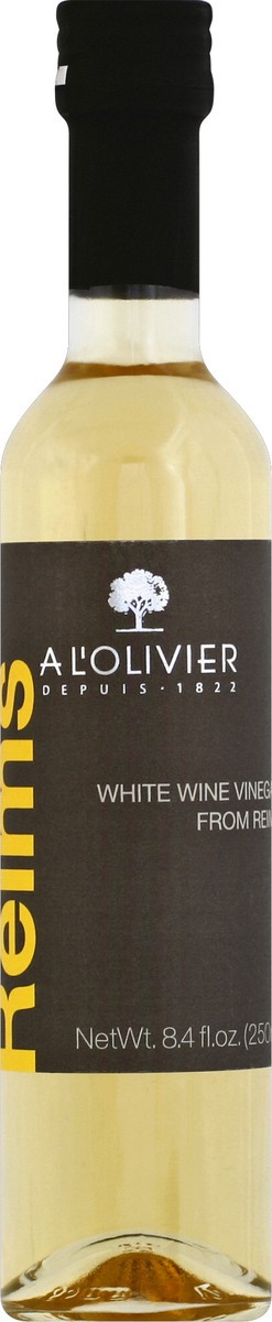 slide 2 of 2, A L'Olivier White Wine Vinegar, 8.4 fl oz