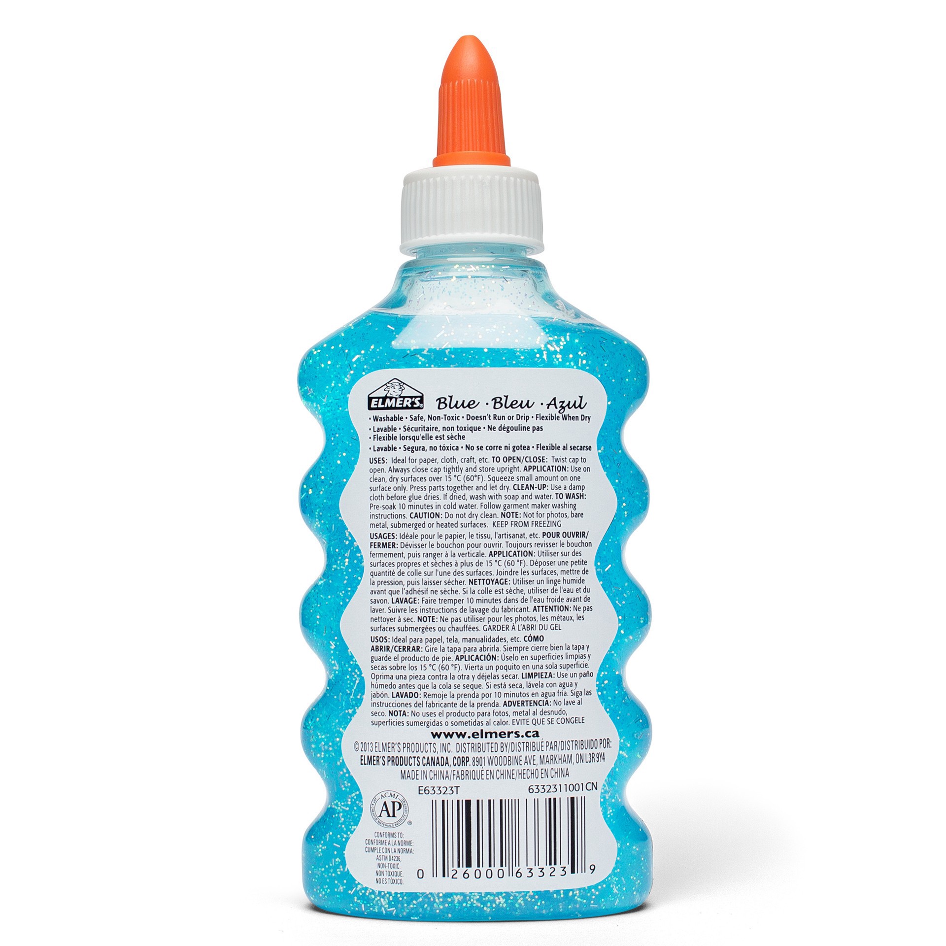 slide 2 of 8, Elmer's Elmer's Classic Glitter Glue, 6 fl oz