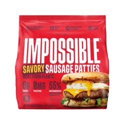 Impossible™ Sausage Patties Made from Plants, Savory