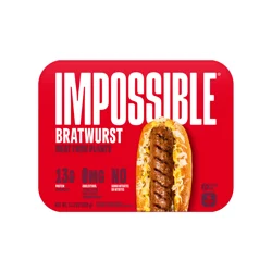 Impossible™ Bratwurst Meat From Plants, 4 Links, 13.5 oz