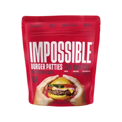 Impossible Burger Patties Made From Plants, 24 Oz, 6 Patties