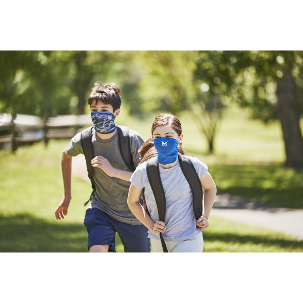 slide 2 of 6, Mission Cooling Neck Gaiter, Youth One Size, Mission Blue, 1 ct