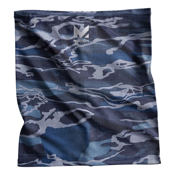 slide 4 of 6, Mission Cooling Neck Gaiter, Youth One Size, Camo, 1 ct