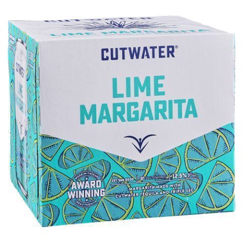 slide 1 of 1, Cutwater Tequila Lime Margarita, 12 oz