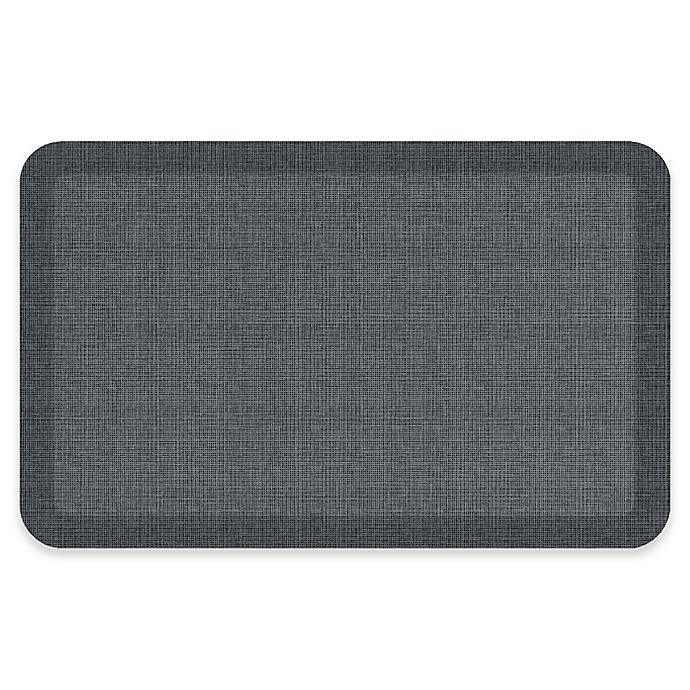 slide 1 of 1, GelPro NewLife Designer Tweed Comfort Mat - Nickel Grey, 20 in x 32 in