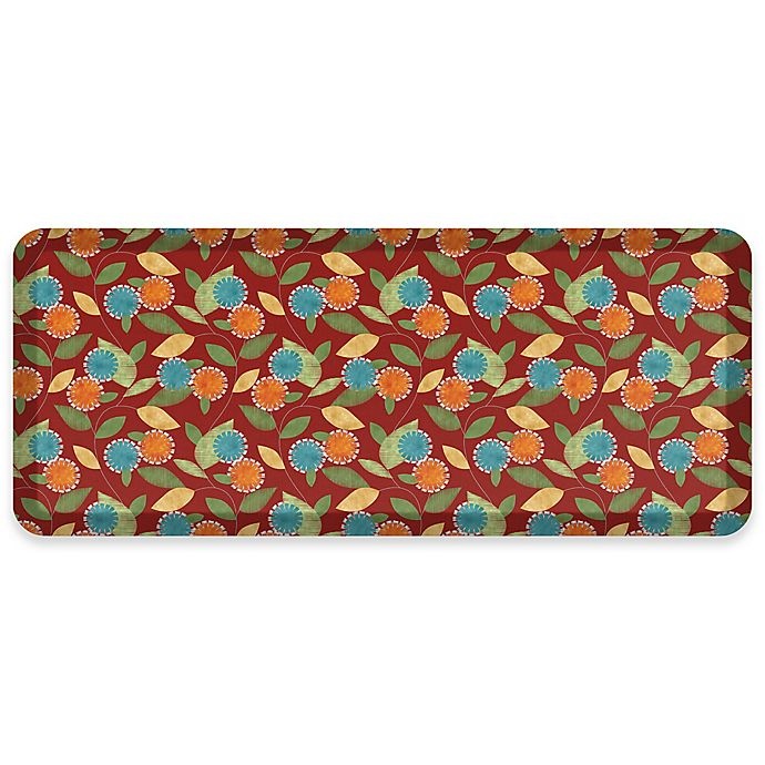 slide 1 of 1, GelPro NewLife Origami Designer Comfort Mat - Sweet Berry, 20 in x 48 in