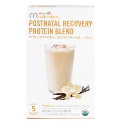 Milkmakers Postnatal Recovery Protein Powder, With Pea Protein, Lactation Support, and Biotin for Postpartum Support, Vanilla