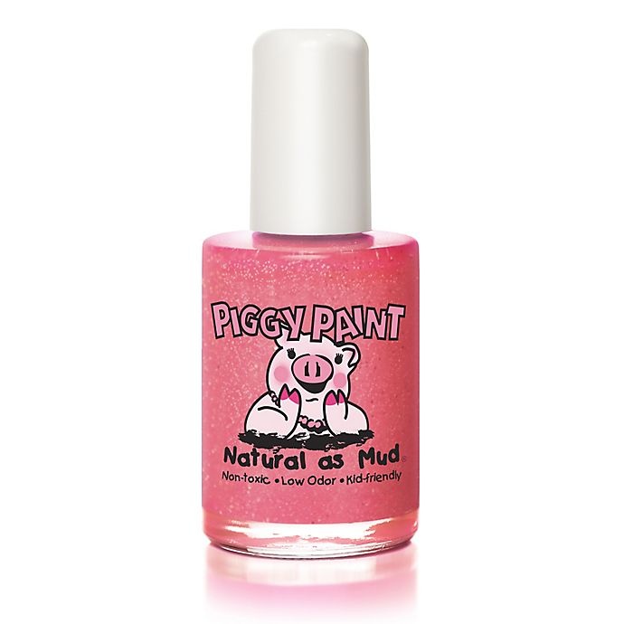 slide 1 of 3, Piggy Paint.5 oz Shimmy Shimmy POP Pink Glitter Nail Polish, 1 ct