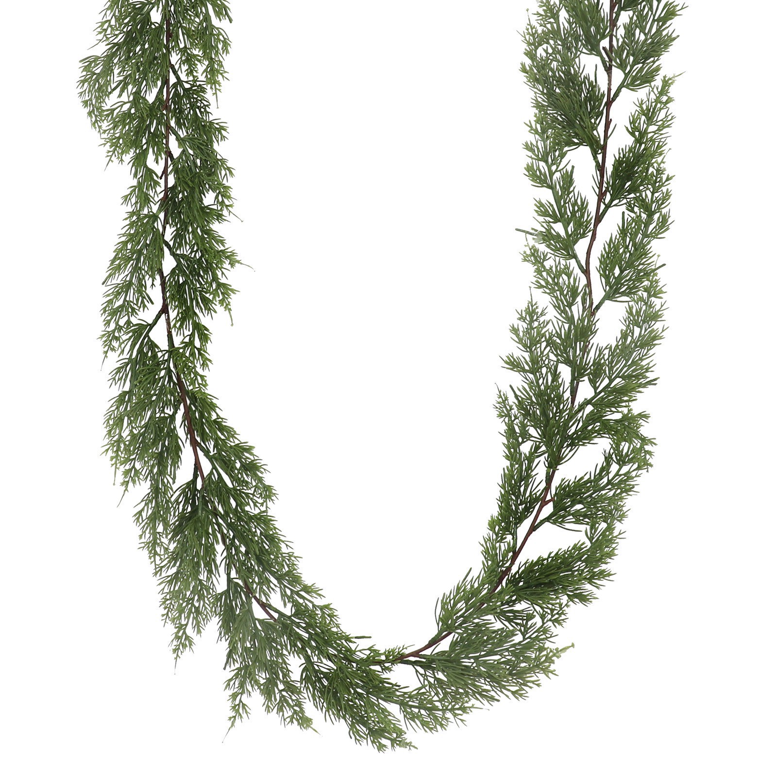 slide 2 of 2, 6ft. Green Soft Cedar Garland By Ashland, 6 ft