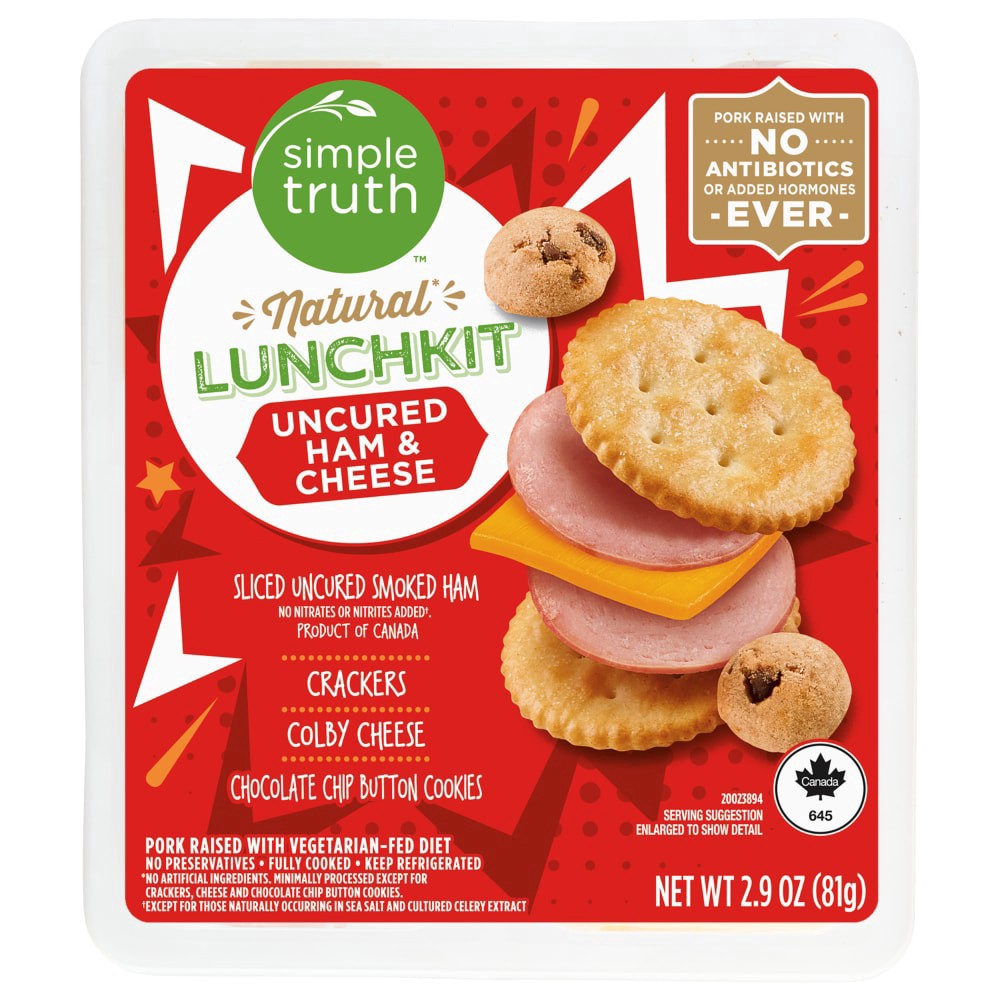 slide 1 of 5, Simple Truth Turkey Lunch Kit, 2.9 oz