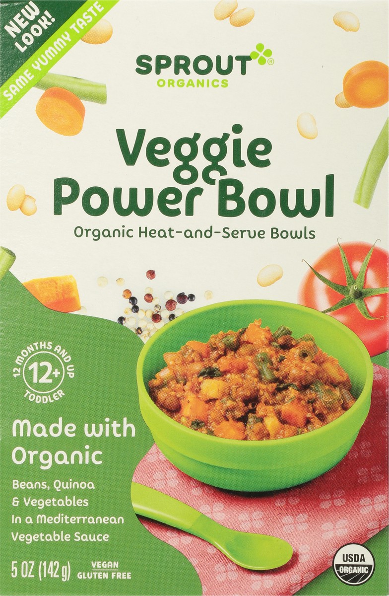 slide 7 of 13, Sprout Organics Toddler (12+ Months) Veggie Power Bowl 5 oz, 5 oz