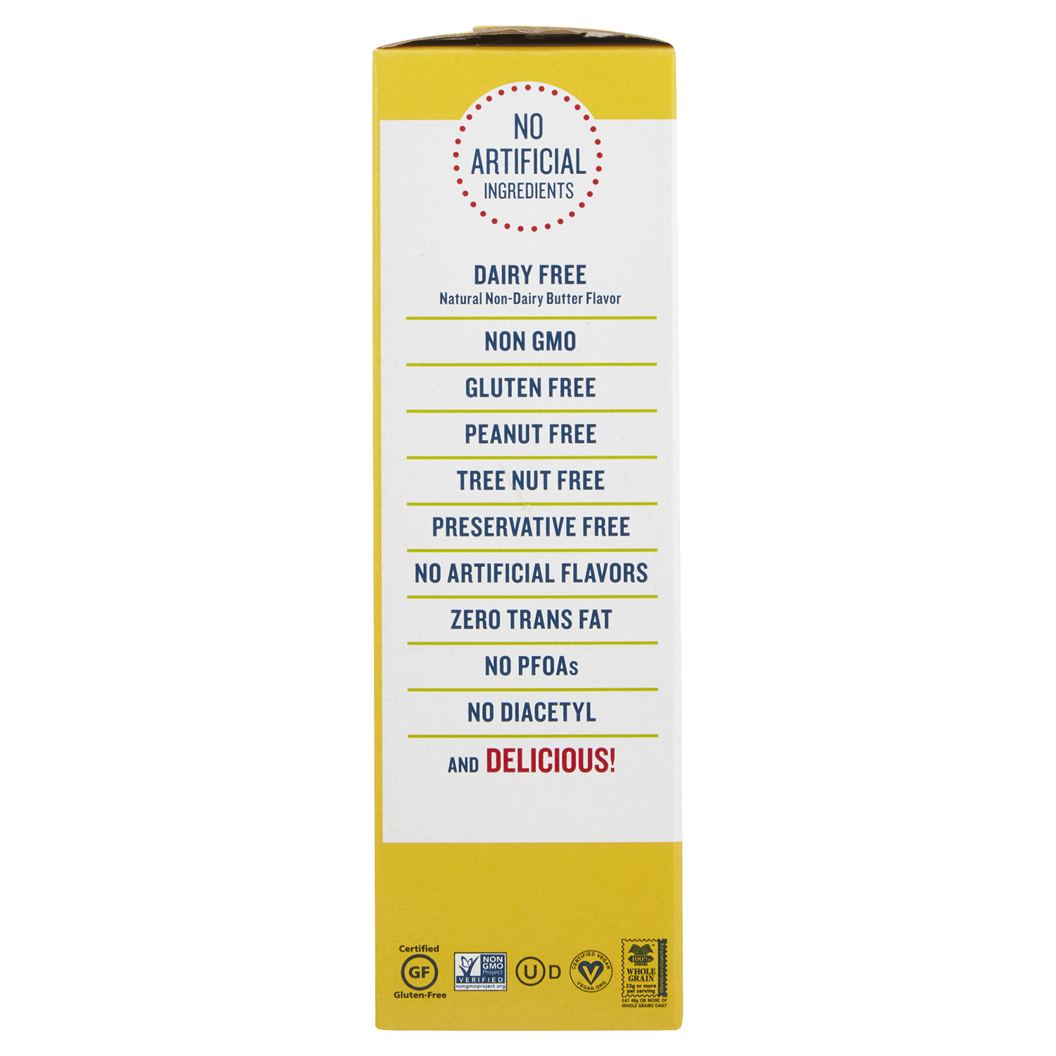 slide 2 of 3, SkinnyPop Microwave Bags Butter Flavor Popcorn 6 ea, 6 ct