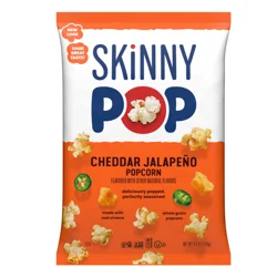 SkinnyPop Cheddar Jalapeño Popcorn 4.4oz