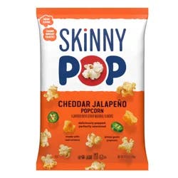 SkinnyPop Cheddar Jalapeño Popcorn 4.4oz