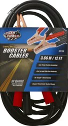 Road Power Light-Duty 12 Feet Booster Cables 1 ea
