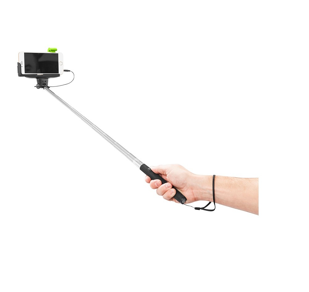 slide 2 of 4, ReTrak Wired Selfie Stick, 1 ct