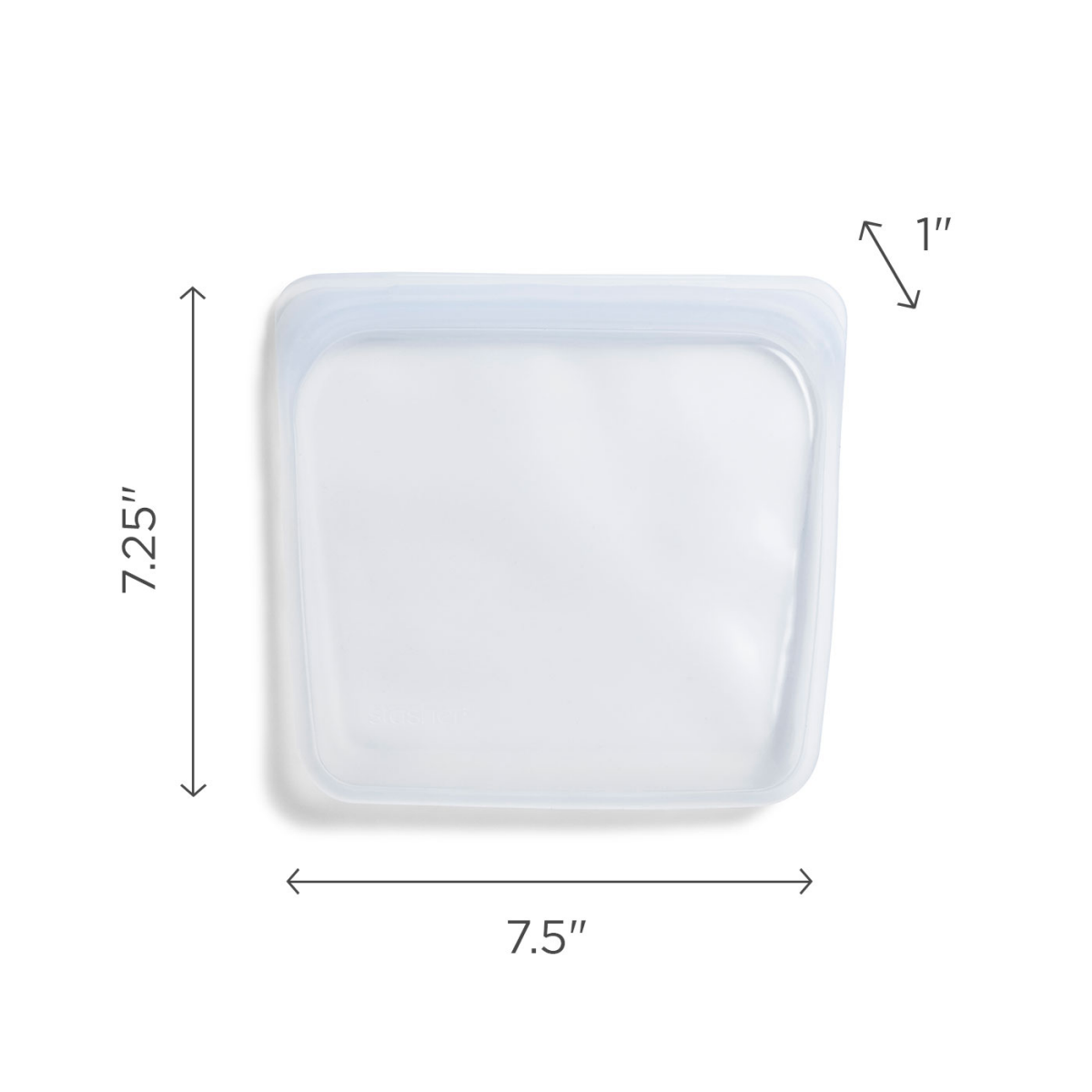 slide 4 of 5, STASHER SANDWICH: Rainbow Green, 28 fl oz