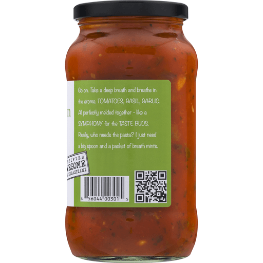 slide 8 of 18, Mia's Kitchen Tomato Basil Pasta Sauce, 25.5 oz