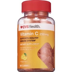 slide 1 of 1, CVS Health Vitamin C Orange Flavored Gummies, 60 ct; 250 mg