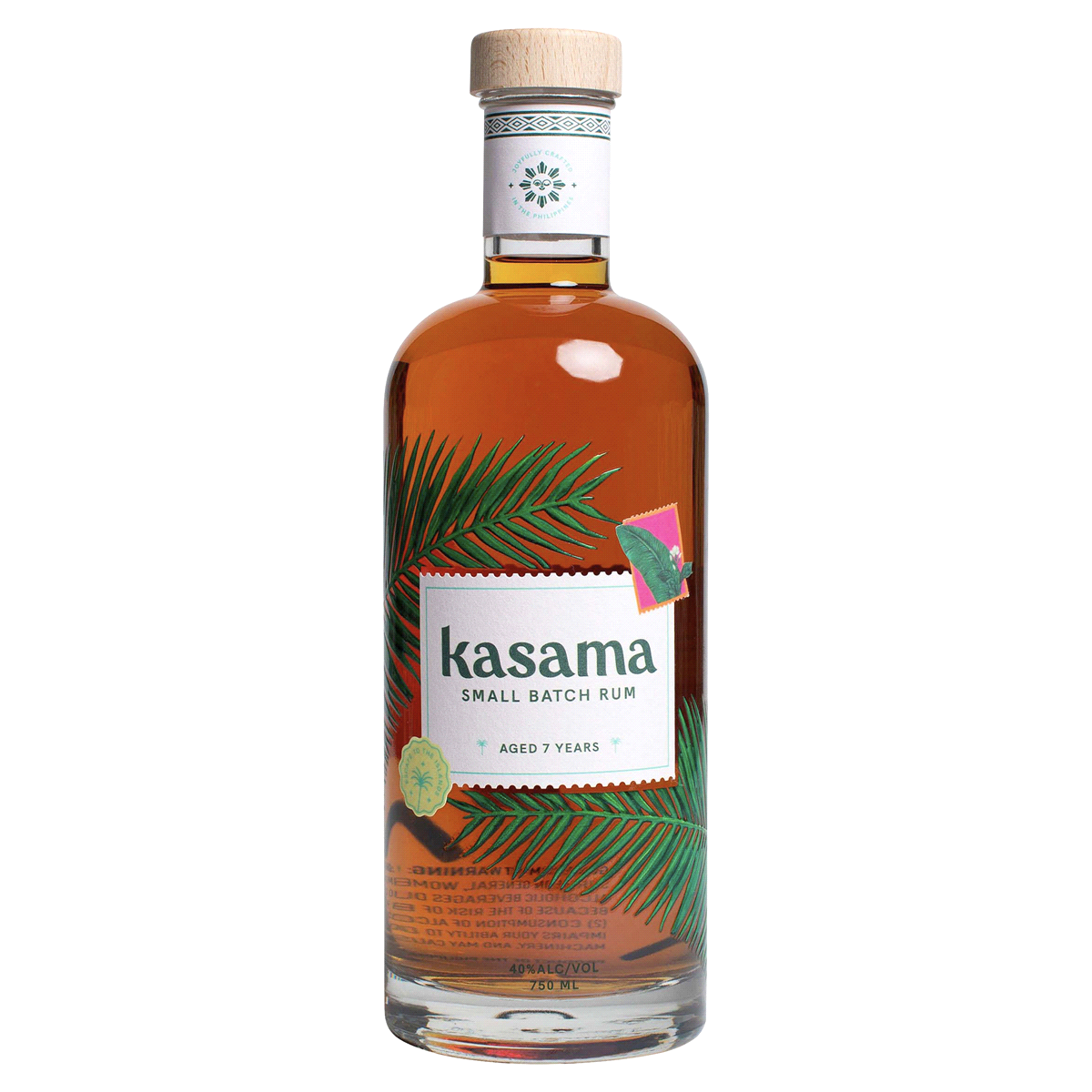 slide 1 of 5, OTHER-ALCOHOLIC BEVERAGES Kasama Rum, Small Batch, 750 ml