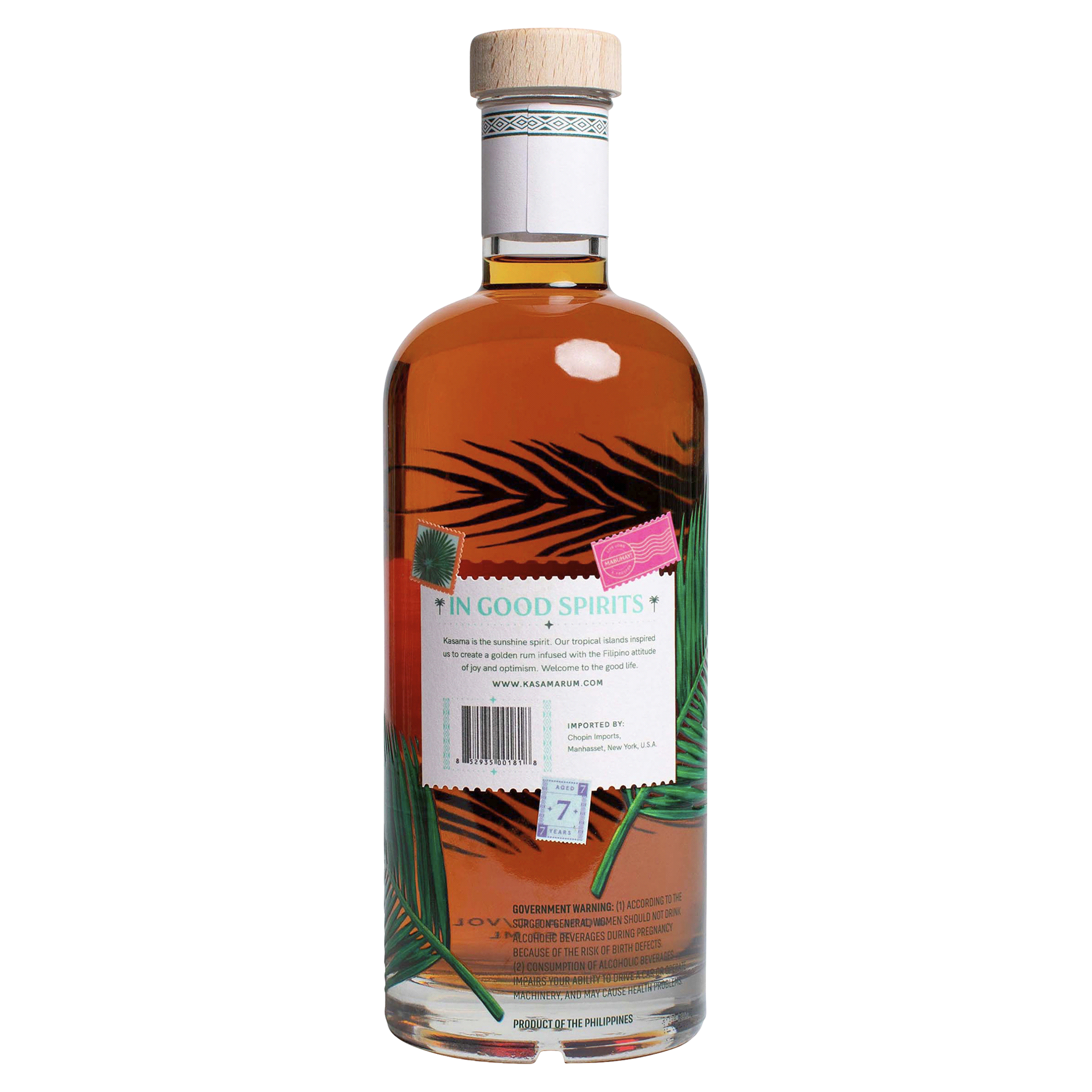 slide 5 of 5, OTHER-ALCOHOLIC BEVERAGES Kasama Rum, Small Batch, 750 ml