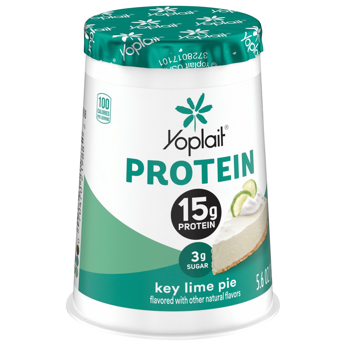 slide 3 of 13, Yoplait Protein Yogurt Cultured Dairy Snack Cup, Key Lime Pie Flavored, Gluten Free Protein Snacks, 5.6 oz, 5.6 oz