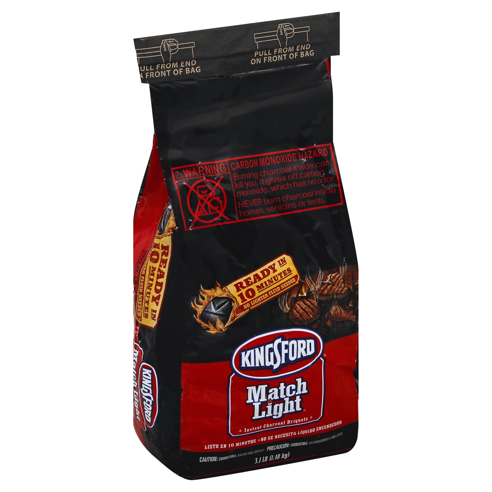 slide 1 of 1, Kingsford Match Light Charcoal, 3.1 lb