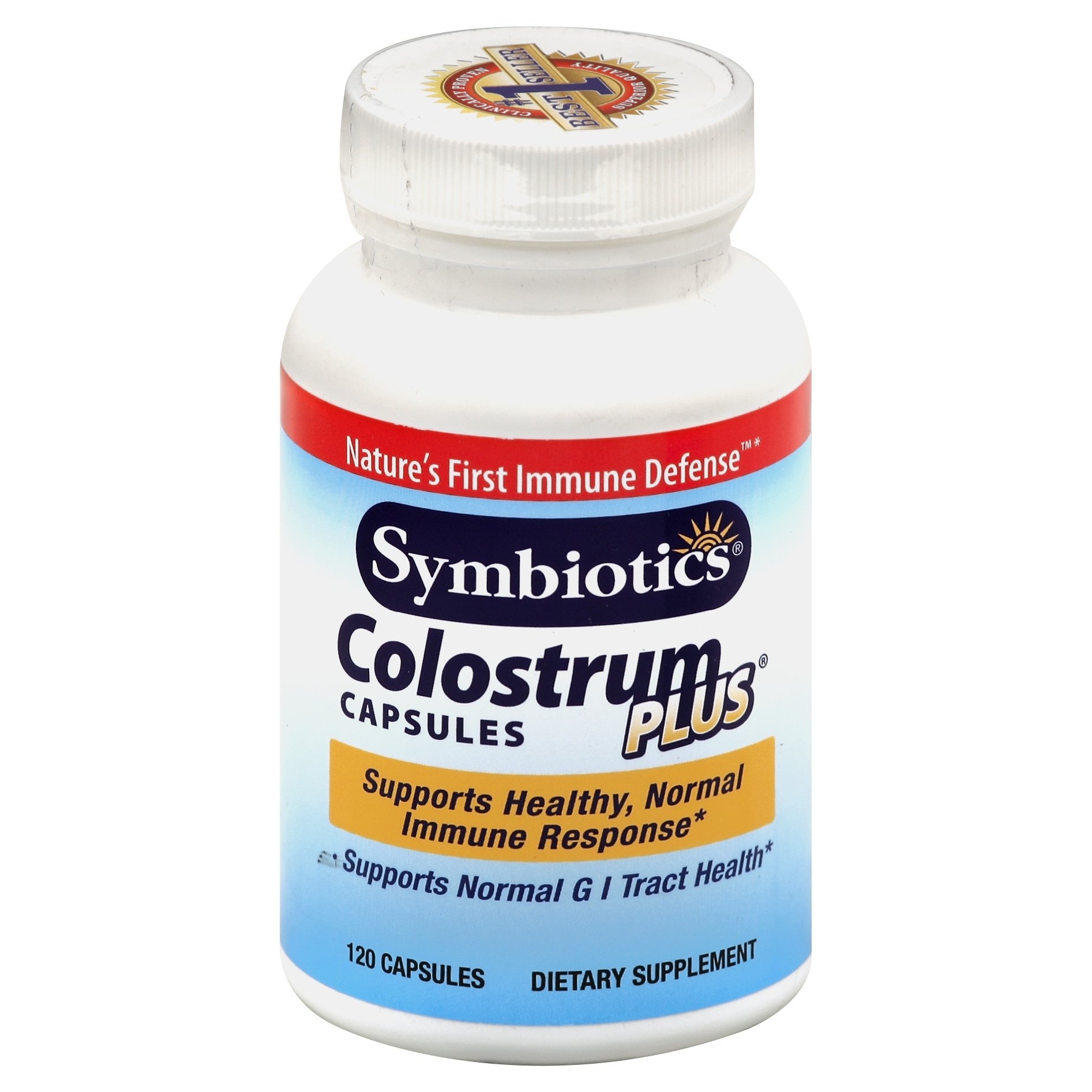 slide 1 of 1, Symbiotics Colostrum Plus Capsules, 120 ct