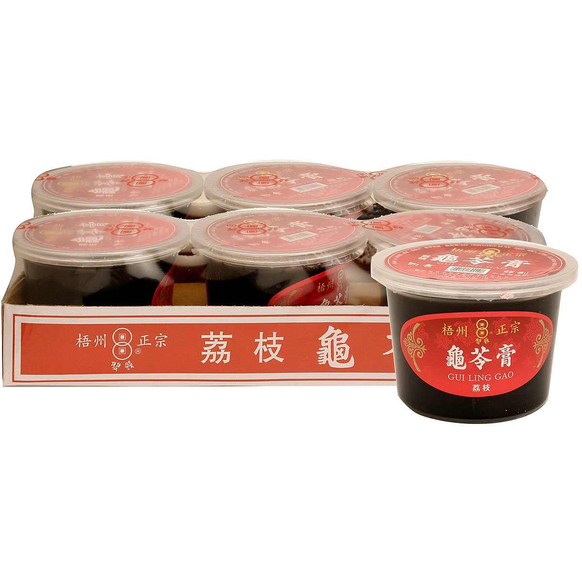 slide 1 of 1, Double Coin D/Coins Gulingao-Lychee/6Cup, 42.3 oz