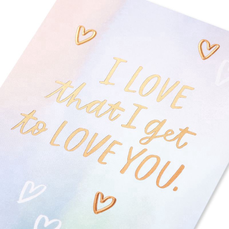 slide 3 of 5, Carlton Cards 'Love You' Anniversary Card, 1 ct
