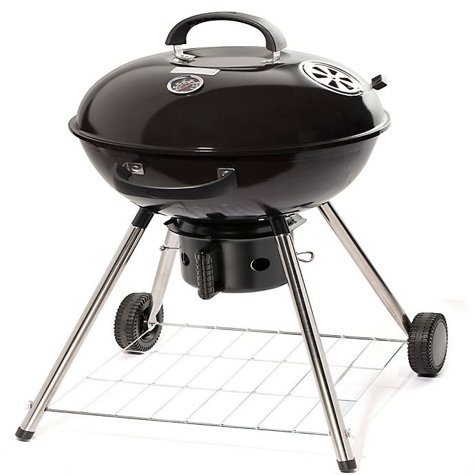 slide 1 of 13, Cuisinart Portable Charcoal Grill - Black, 18 in