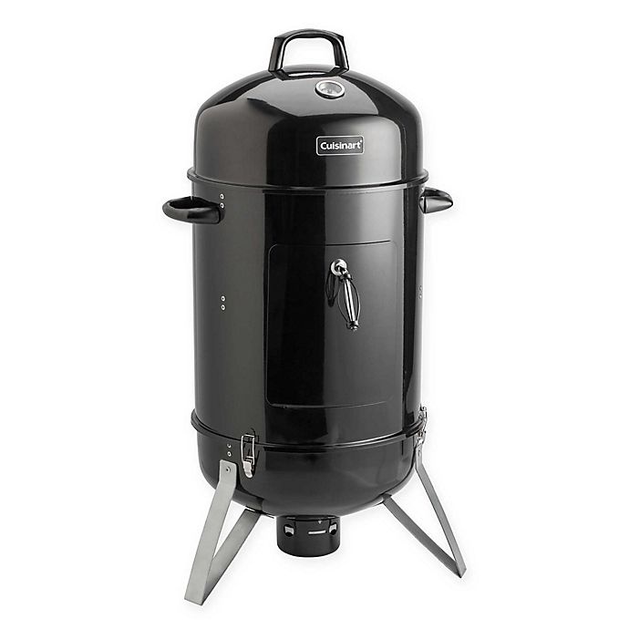 slide 1 of 17, Cuisinart Vertical Charcoal Smoker, 1 ct