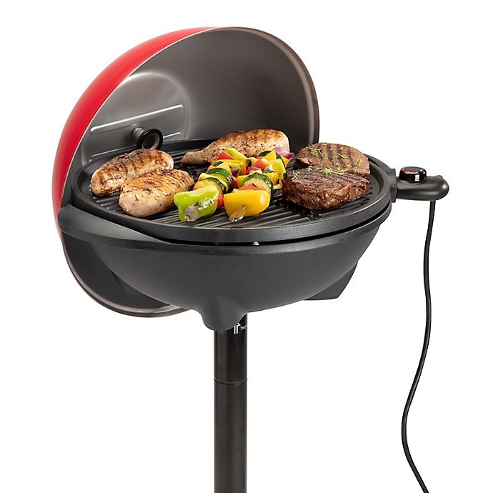 slide 9 of 15, Cuisinart CEG-115 2-in-1 Outdoor Portable Electric Grill - Red, 1 ct