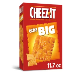 Cheez-It Extra Big Cheese Crackers, Baked Snack Crackers, Original