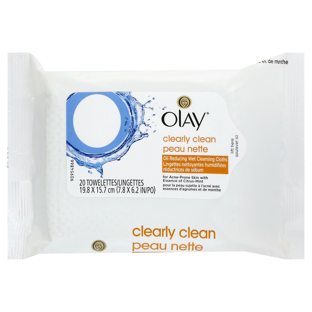 slide 1 of 3, Olay Wet Cleansing Cloths 20 ea, 20 ct