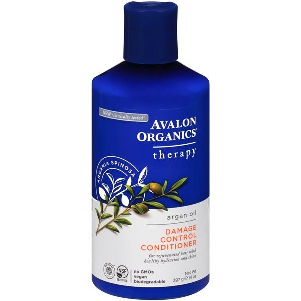 slide 1 of 1, Avalon Organics Argon Oil Damage Control Conditioner, 14 oz