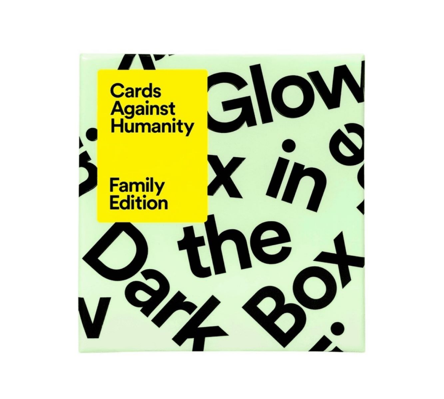 slide 1 of 2, Cards Against Humanity Family Edition: Glow in the Dark Box • Expansion for the Game, 1 ct