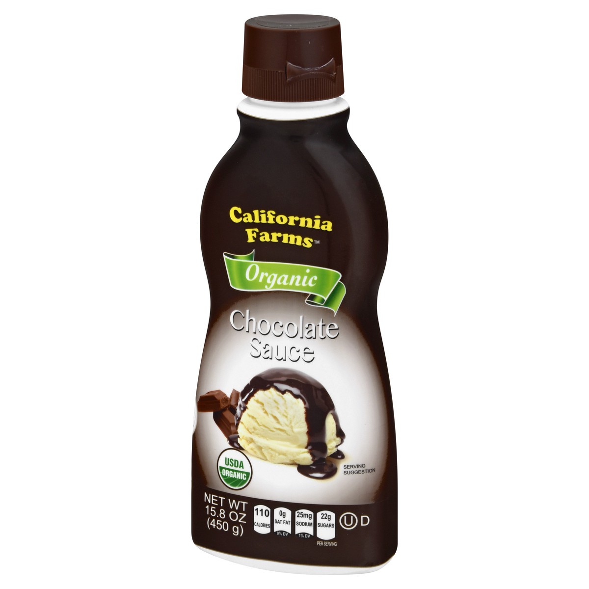 slide 7 of 10, California Farms Organic Chocolate Sauce 15.8 oz, 15.8 oz