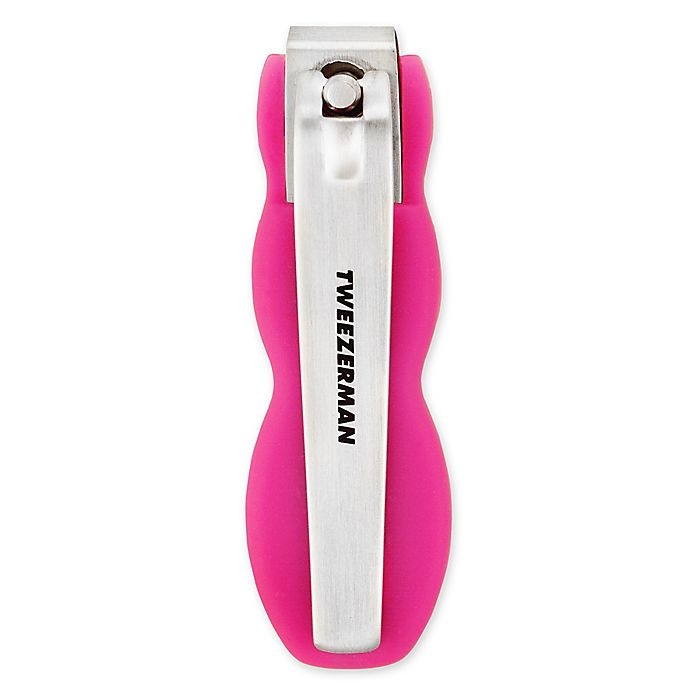 slide 1 of 1, Tweezerman Stainless Steel Combo Clipper - Pink, 1 ct